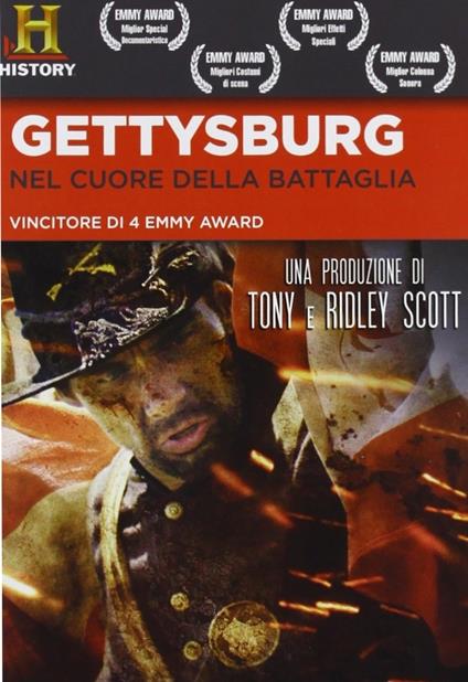 Gettysburg. Nel cuore della battaglia di Adrian Moat - DVD