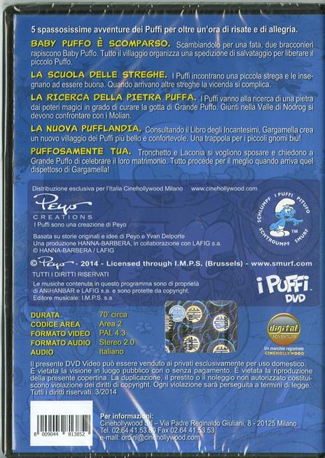 I Puffi. E vissero puffosi e contenti di José Dutillieu,George Gordon - DVD - 2