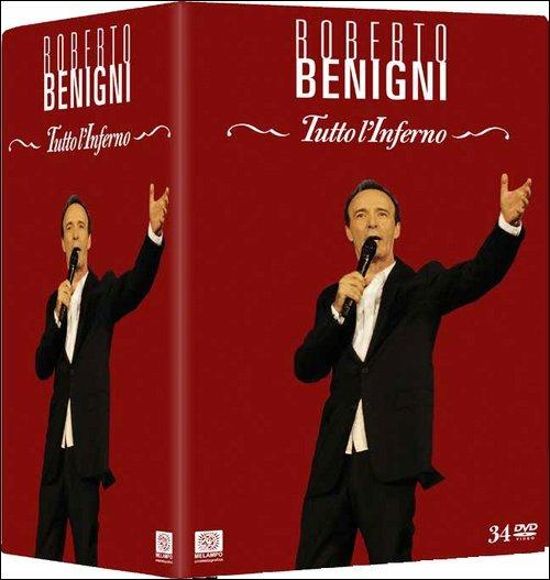 Roberto Benigni. Tutto l'Inferno (34 DVD) di Stefano Vicario - DVD