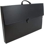 BALMAR 2000 PF14235TB Valigetta Every Line Total Black 235/E, Formato 36.5 x 56.5 x 5.5 cm in Polionda Nero con Accessori Nero