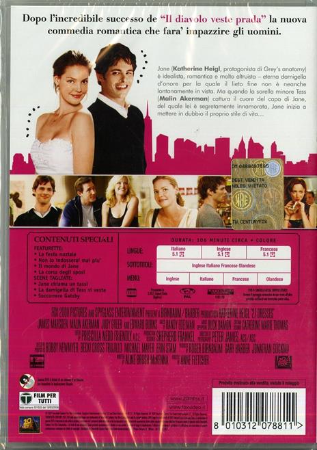 27 volte in bianco di Anne Fletcher - DVD - 2