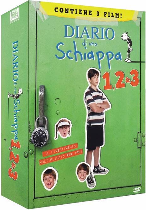 Diario di una schiappa 1- 2 - 3 (3 DVD) di David Bowers,Thor Freudenthal