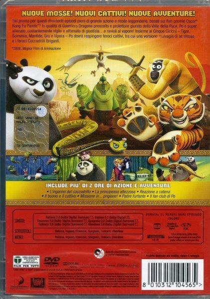 Kung Fu Panda. Mitiche avventure. Vol. 1. L'inganno del coccodrillo - DVD - 2