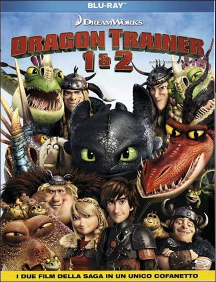 Dragon Trainer 1 & 2 (2 Blu-ray) - Blu-ray - Film di Dean DeBlois , Chris  Sanders Bambini e ragazzi | Feltrinelli