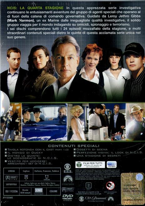 NCIS. Naval Criminal Investigative Service. Stagione 4 (Serie TV ita) (6 DVD) - DVD - 2