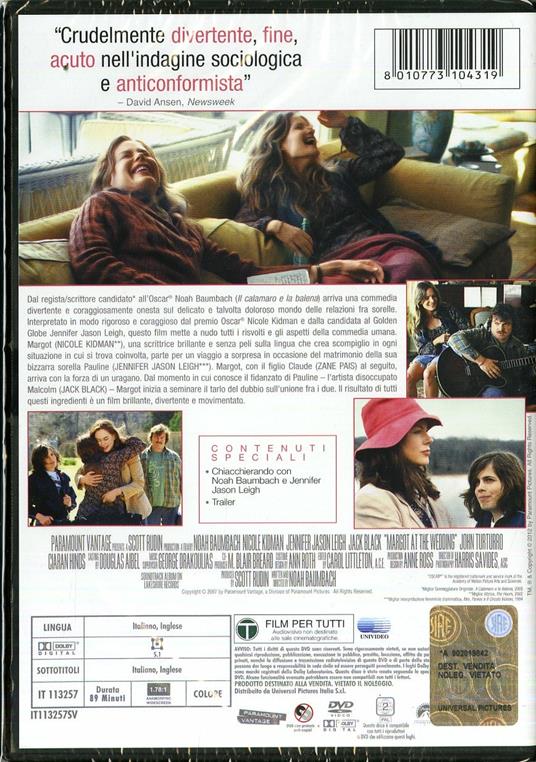 Il matrimonio di mia sorella di Noah Baumbach - DVD - 2