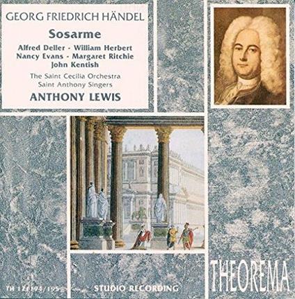 Sosarme - CD Audio di Georg Friedrich Händel