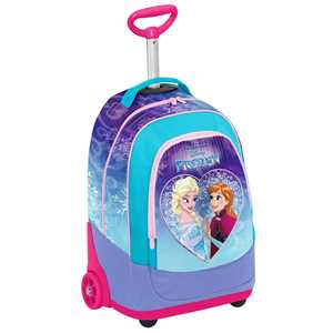 Cartoleria Zaino Big Trolley Frozen Sweet Heart Seven