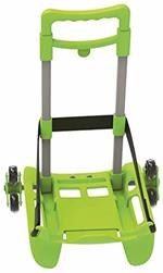 Carrello Trolley 3 ruote Be Box Plus Pieghevole Verde - con blocca zaino 