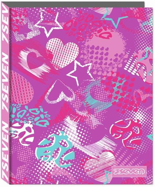Quaderno copertina ad anelli Seven 7.1 Girl - Seven 7.1 - Cartoleria e  scuola | Feltrinelli