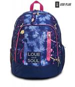 Zaino Advanced Seven 7.1 Love your Soul Blu - 31x43x24 cm