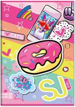 Quaderno Maxi A4 SJ Gang Girl 100 gr - 1 Rigo con margine