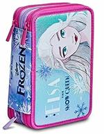 Astuccio 3 zip Frozen - 19,5x12,5x7 cm