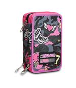 Astuccio Seven 3 Zip - Camoulove Girl - 12,5 x 20 x 7 cm