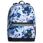 Zaino scuola Reversible Backpack Seven Violet Tie-Dy con auricolari wireless, Violet, 29 lt - 33 x 44 x 16 cm