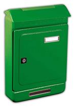 Cassetta Postale Uno Maxi Verde Formato Rivista Alubox