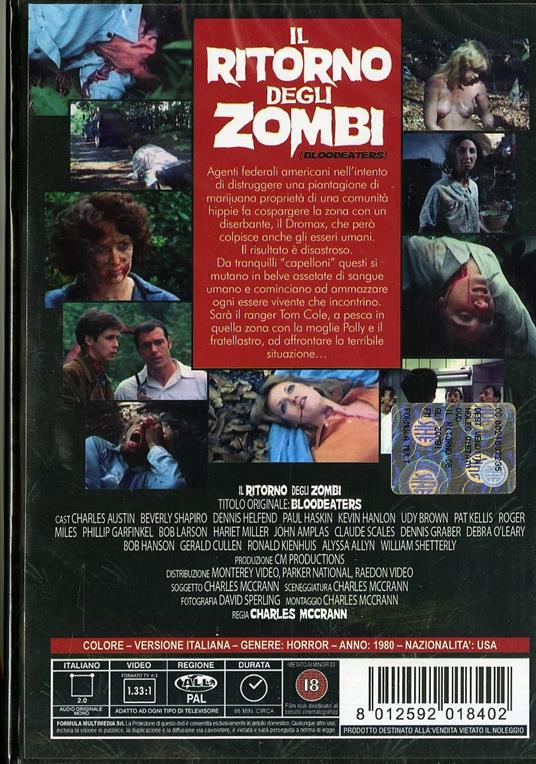 Il ritorno degli zombi (DVD) di Charles McCrann - DVD - 2