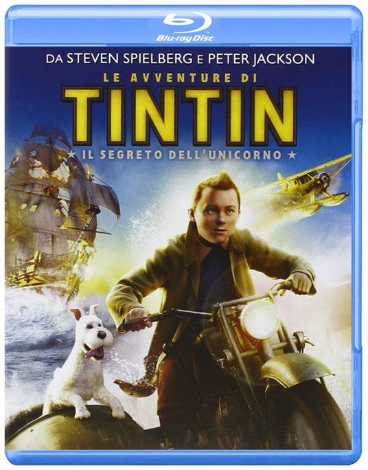 Le avventure di Tintin. Il segreto dell'Unicorno - Blu-ray - Film di Steven  Spielberg Animazione | laFeltrinelli