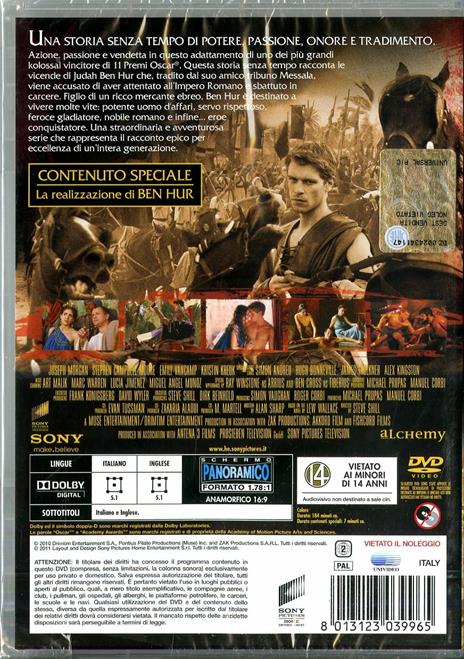 Ben Hur di Christian Duguay - DVD - 2