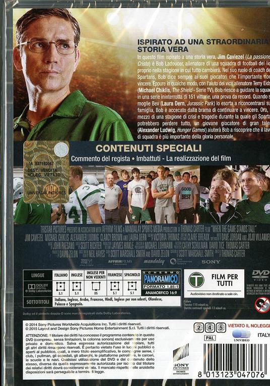 Il tempo di vincere di Thomas Carter - DVD - 2