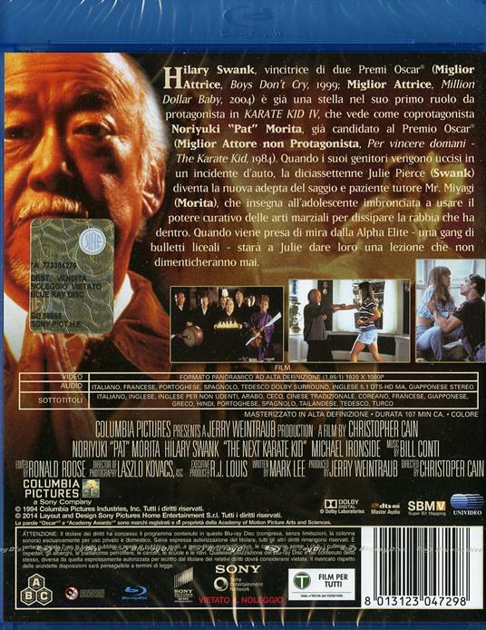 Karate Kid 4 di Christopher Cain - Blu-ray - 2