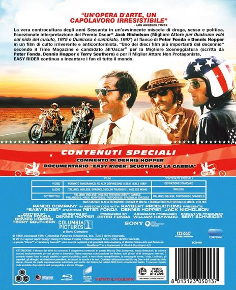 Easy Rider. Con Steelbook di Dennis Hopper - Blu-ray - 2