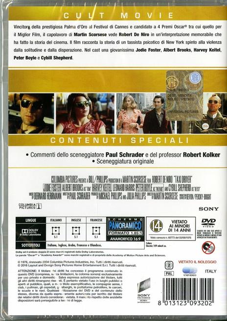 Taxi Driver (DVD) di Martin Scorsese - DVD - 2