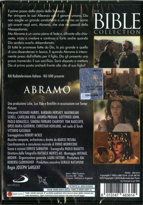 Abramo di Joseph Sargent - DVD - 2