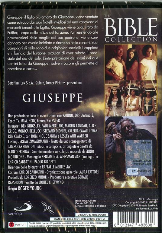 Giuseppe di Roger Young - DVD - 2