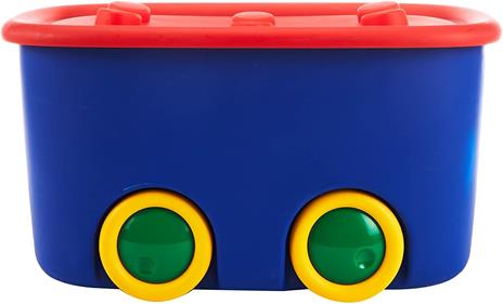 Keter 8630000 Funny Box Alto, L, 58 X 38.5 X 32 H, Multicolore, 58x38.5x32 cm - 3