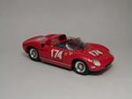 Am0129 Ferrari 250 P N.174 Incidente Surtees T.Florio 1963 Surtees-Parkes 1.43 Modellino Art Model