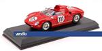 Am0214 Ferrari 250 P N.111 Accident Nurburgring 1963 Scarfiotti-Parkes 1.43 Modellino Art Model