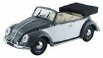 Volkswagen Vw Cabrio Karmann 1949 Grey / White 1:43 Model Ri4435