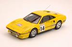 Ferrari 308 #14 Retired Tour De France 1985 T. Worswick / S. Newman 1:43 Model Bt9572