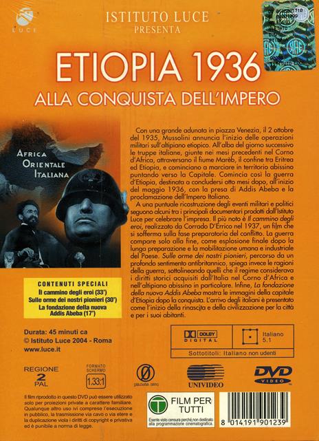 Etiopia 1936. Alla conquista dell'impero - DVD - 2