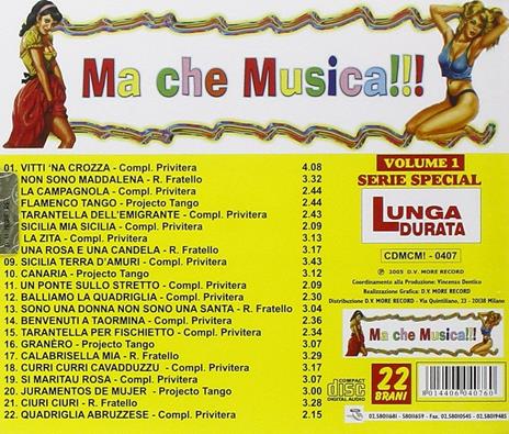 Ma che musica!!! vol.1 Folk - CD Audio - 2