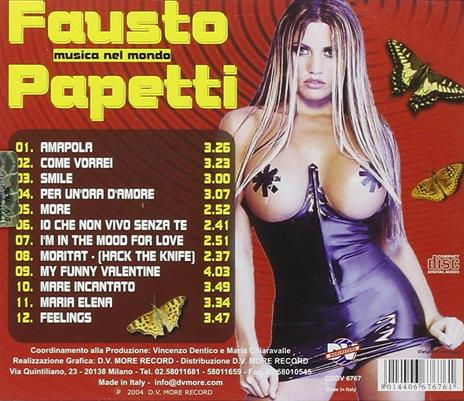 Musica nel mondo vol.1 - CD Audio di Fausto Papetti - 2