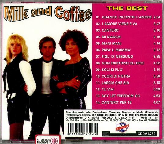 The Best - CD Audio di Milk and Coffee - 2