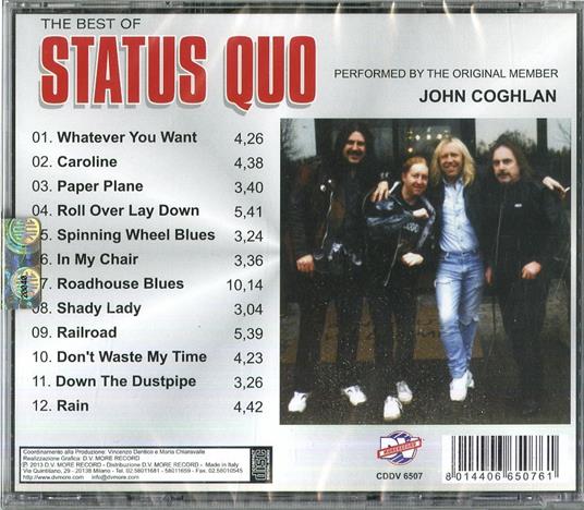 The Best of Status Quo - CD Audio di John Coghlan - 2