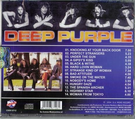 Smoke on the Water - CD Audio di Deep Purple - 2