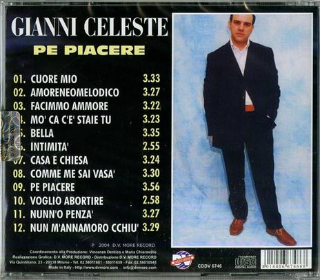 Pe piacere - CD Audio di Gianni Celeste - 2