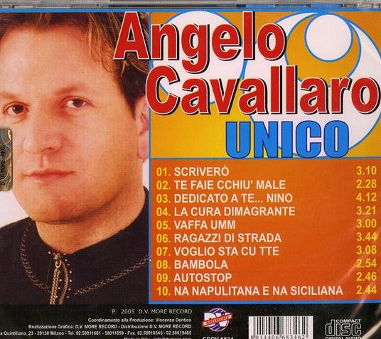 Unico - CD Audio di Angelo Cavallaro - 2