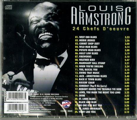 24 Chefs d'oeuvre - CD Audio di Louis Armstrong - 2