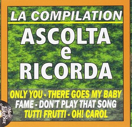 Ascolta e Ricorda Compilation - CD Audio