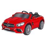 Auto Elettrica Per Bambini Mercedes Sl65 Rossa Con R/C 2,4 Ghz, 12V, Ing. Mp3 E Led 40530