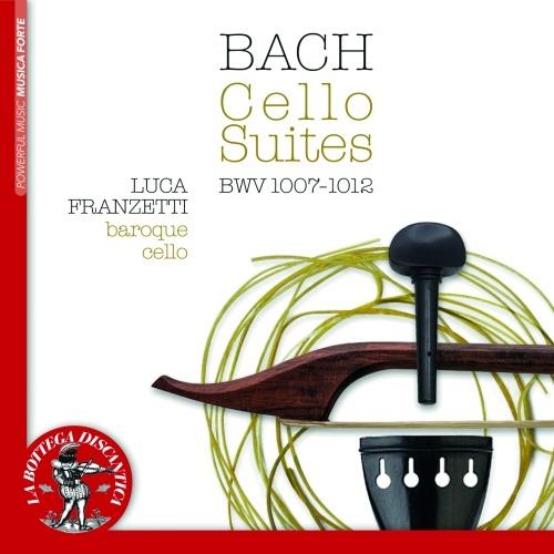 Suites per violoncello solo - CD Audio di Johann Sebastian Bach,Luca Franzetti