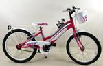 Bicicletta Venere20 Senza Cambio Rosa-Bianco