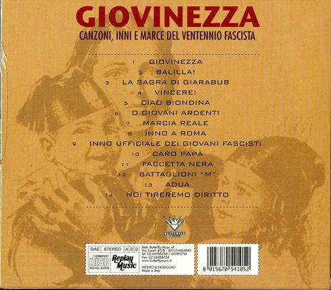 Giovinezza - CD Audio - 2