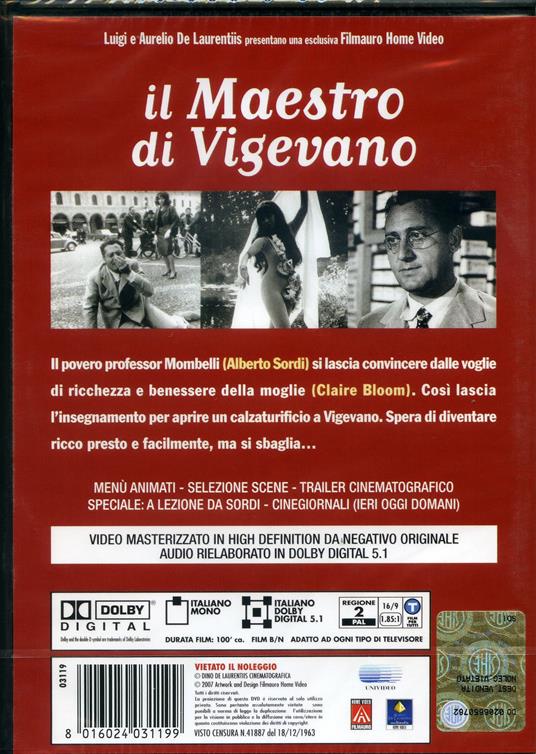 Il maestro di Vigevano - DVD - Film di Elio Petri Commedia | Feltrinelli