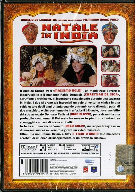 Natale in India di Neri Parenti - DVD - 2